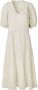 Levete Room Kivi Gelegenheidsjurk Beige Dames - Thumbnail 1