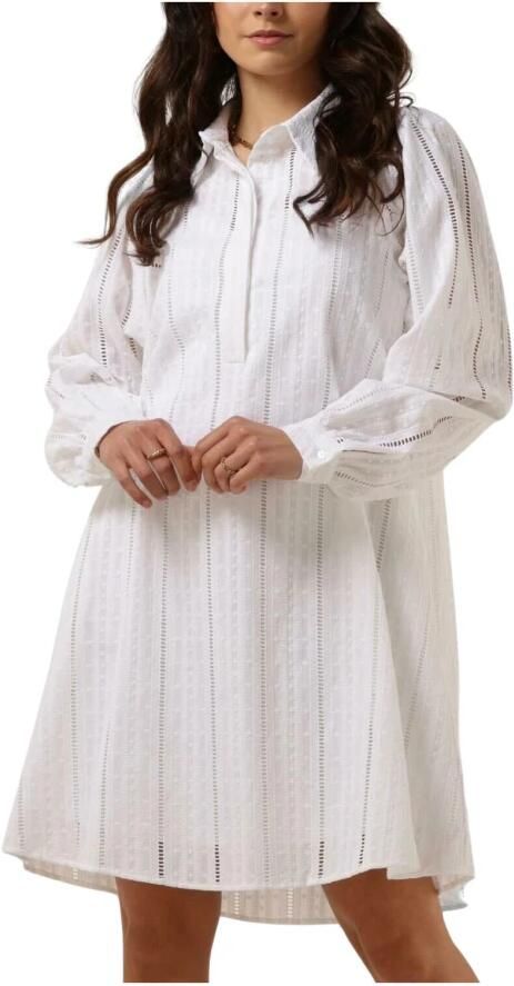 Levete Room Alaya 2 Witte Mini Jurk Dames White Dames - Foto 3