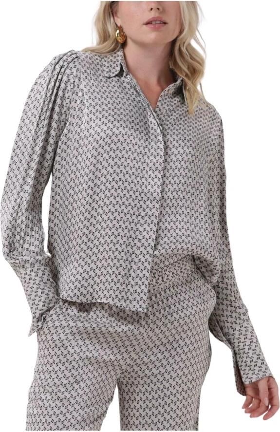 Levete Room Upgrade Jouw Garderobe met deze Hoogwaardige Blouse Beige Dames - Foto 4