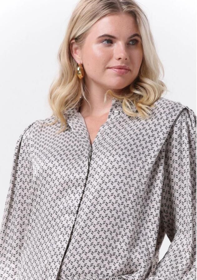 Levete Room Upgrade Jouw Garderobe met deze Hoogwaardige Blouse Beige Dames - Foto 2