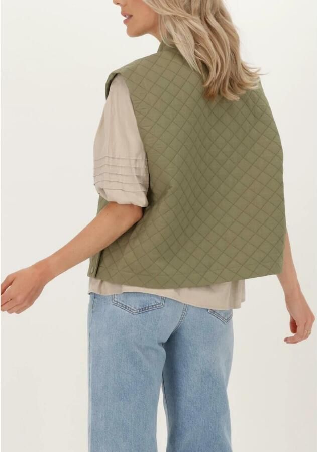 Levete Room Groene Sarah 1 Shirt Blazer Green Dames - Foto 2