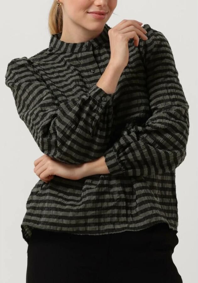 LEVETE ROOM Dames Blouses Lr-vela 1 Blouse Groen - Foto 5