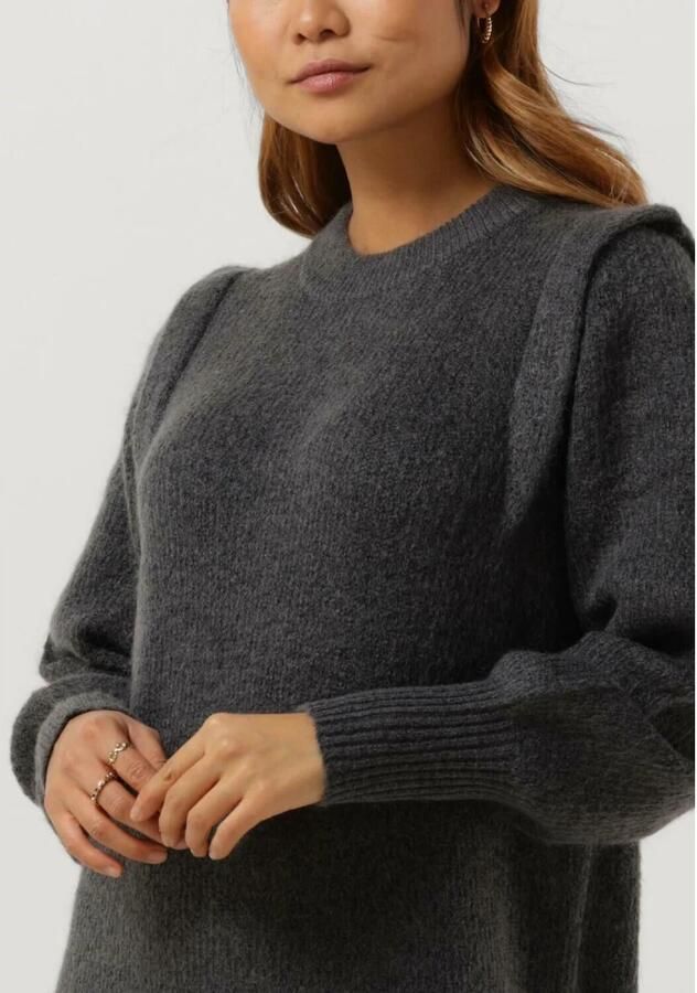 Levete Room Midi Jurk Lr-cille 27 Grijs Gray Dames - Foto 3