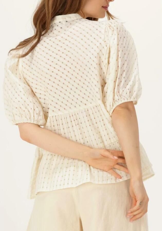 Levete Room Serina 2 Shirt Blouse Creme Beige Dames - Foto 3