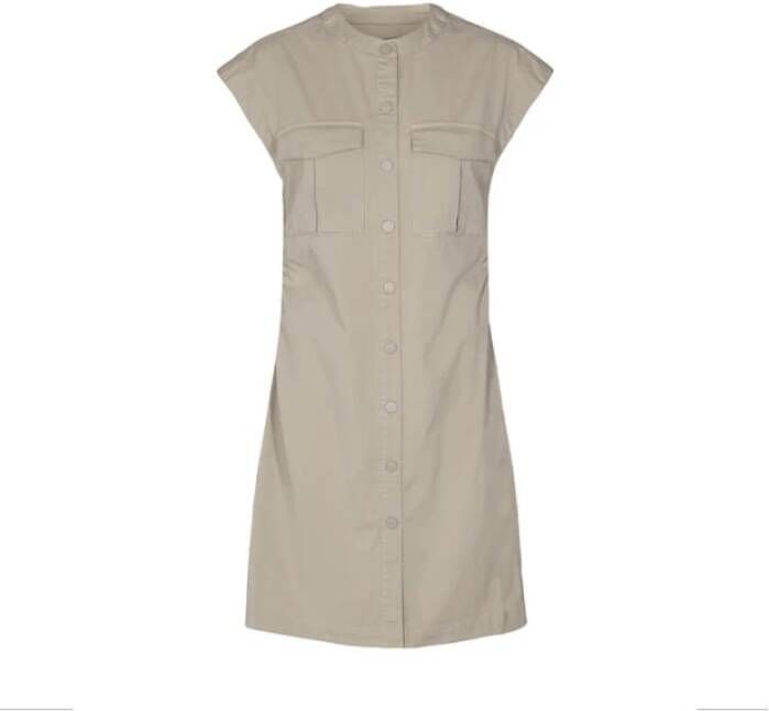Levete Room Nobella 4 Jurk Beige Dames