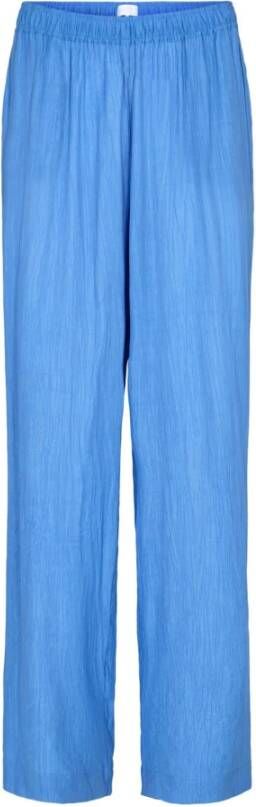 Levete Room Straight Trousers Blauw Dames