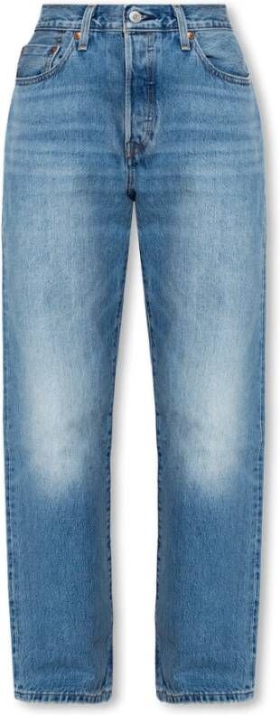 Levi's 501 90'S jeans uit de Responsibly Made collectie Blauw Dames