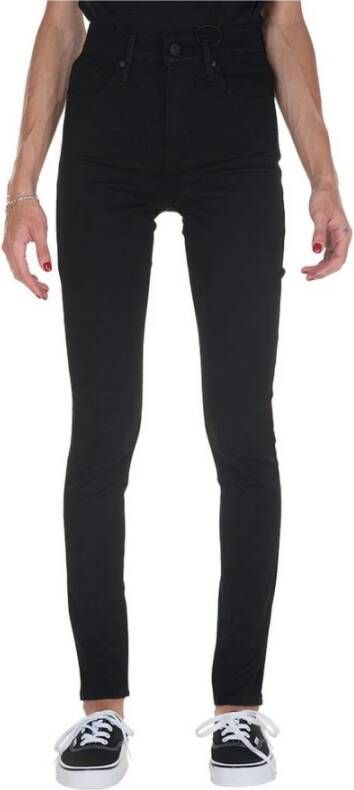 Levi's 721 High Rise Skinny Jeans Zwart Dames