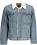 Levi's Blauwe Katoenen Blazer met Lange Mouwen en Automatische Knopen Blue Heren - Thumbnail 2