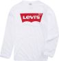 Levis Levi's Kids longsleeve Batwing met logo wit Jongens Katoen Ronde hals Logo 140 - Thumbnail 2