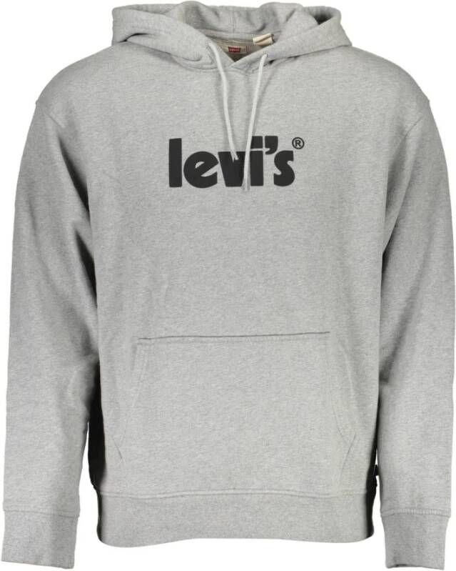 Levi's Heren Grijze Print Sweatshirt Gray Heren