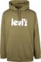 Levi s Big & Tall PLUS SIZE hoodie met labelprint model 'GRAPHIC' - Thumbnail 4