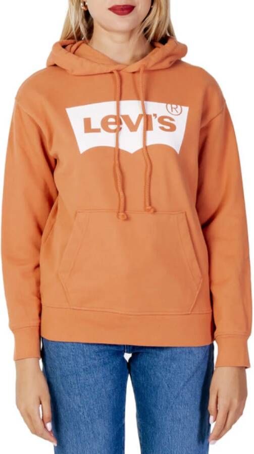 Levi's Levis 18487_Graphic Orange Womens Sweatshirts Oranje Dames