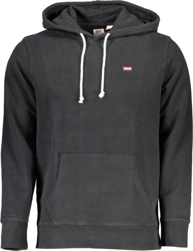 Levi's Hoodie Sweatshirt Klassiek Zacht Comfortabel Casual Black Heren - Foto 9