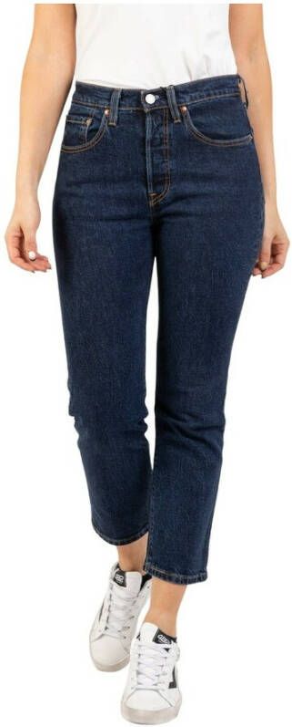 Levi's Cropped Jeans Blauw Heren