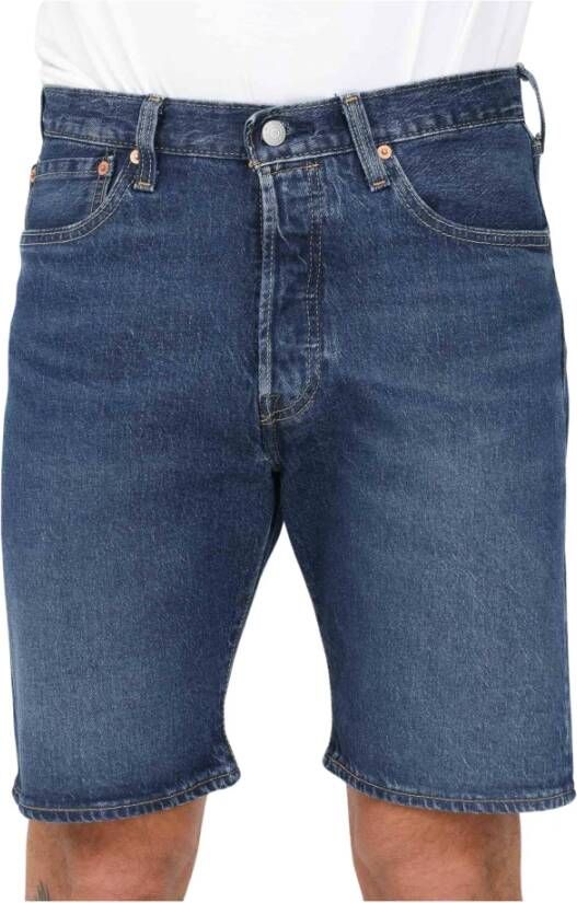 Levi's Denim Shorts Blauw Heren