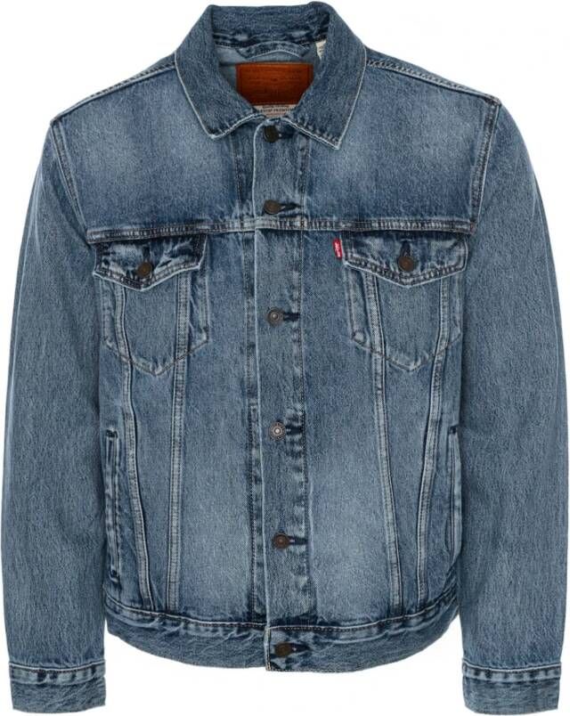 Levi's Heren Denim Jack Klassieke Stijl Blue Heren - Foto 2