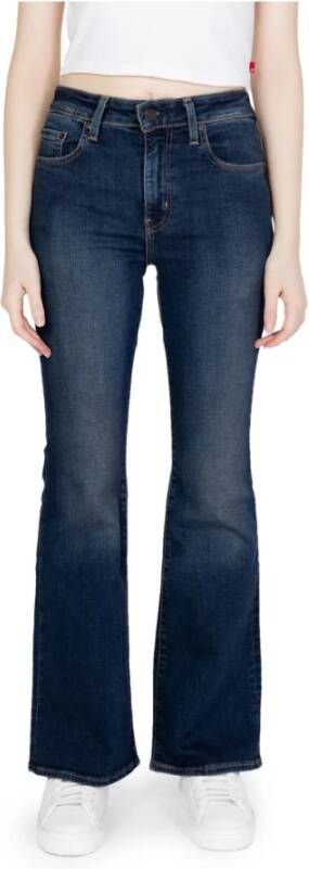 Levi's Flared Jeans Blauw Dames