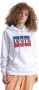 Levi's Graphic Standard Hoodie 18487-0058 Sweatshirt Wit Dames - Thumbnail 3