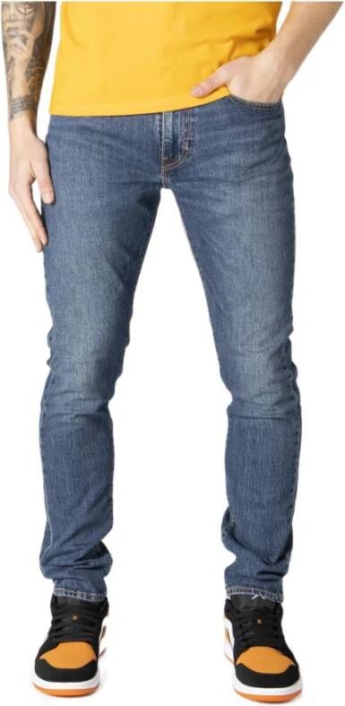 Levi's Heren Slim Taper Jeans Blauw Heren