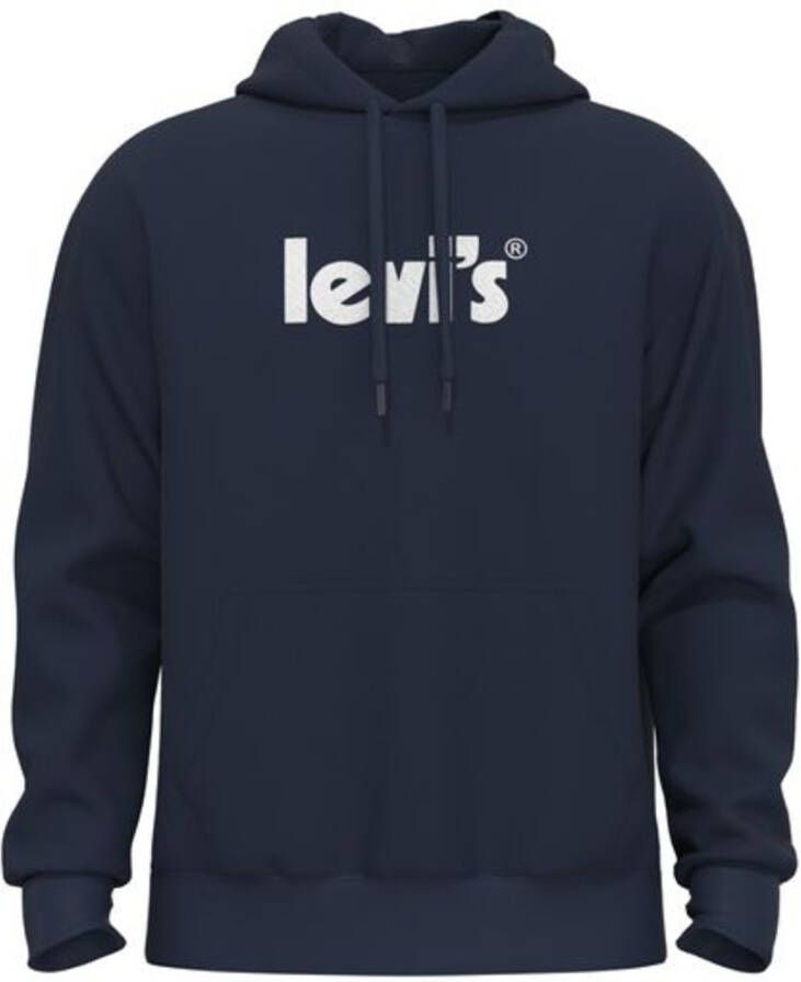Levi's Hoodie LE T2 RELAXED GRAPHIC PO met gekleurde logoprint - Foto 4