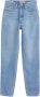 Levi's Hoog getailleerde relaxte jeans met taps toelopende pijpen Blauw Dames - Thumbnail 3