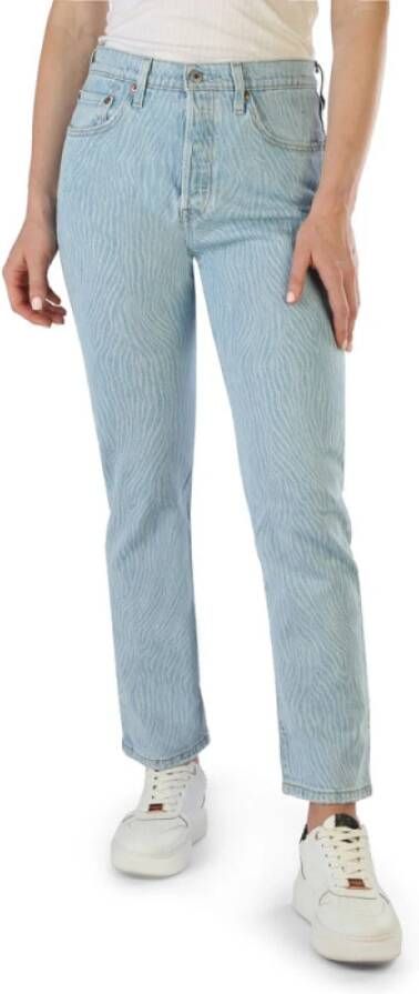 Levi's Jeans Blauw Dames