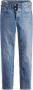 Levi's Blauwe effen dames jeans met ritssluiting en knoopsluiting Blue Dames - Thumbnail 14