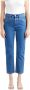 Levi's Regular fit jeans met riemlussen model '501 CROP JAZZ POP' - Thumbnail 3