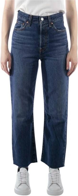 Levi's ribcage straight high waist straight fit jeans noe down - Foto 8