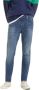 Levi's Slim Fit Blauwe Katoenen Jeans met Gewassen Effect Blue Heren - Thumbnail 3