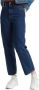 Levi's Straight fit high rise jeans van een mix van katoen en lyocell model 'Ribcage' - Thumbnail 13