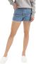 Levi's Blauwe effen dames shorts met ritssluiting en knoopsluiting Blue Dames - Thumbnail 15