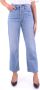Levi's Ribcage cropped high waist straight fit jeans light indigo - Thumbnail 9