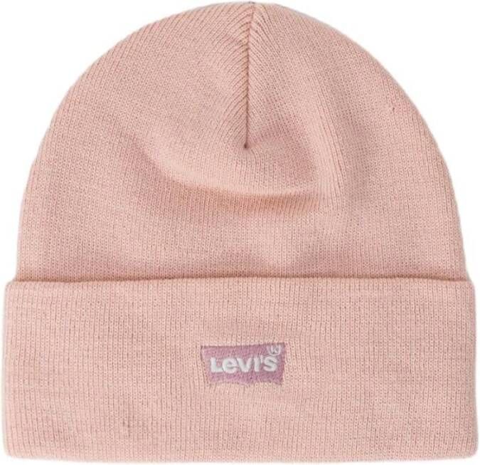Levi's Stijlvolle Roze Pet met Geborduurd Logo Pink Dames