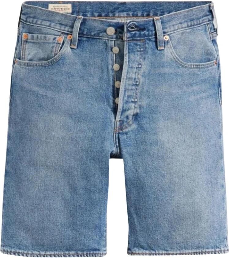 Levi's Korte regular fit jeans in 5-pocketmodel model '501'