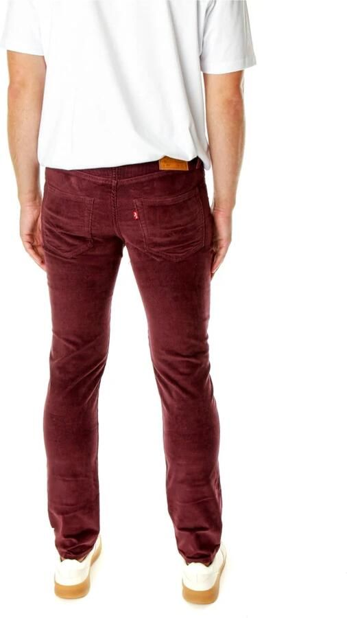 Levi's 511™ Slim Fit Corduroy Broek Purple Heren - Foto 3