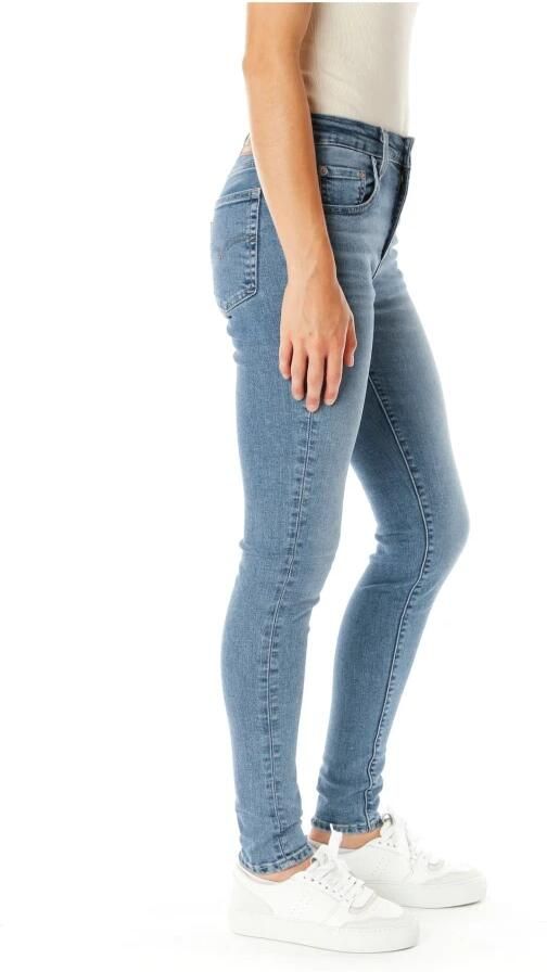 Levi's 721 high waist skinny jeans light blue denim - Foto 12