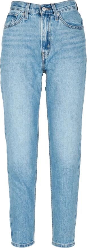 Levi's Hoog getailleerde relaxte jeans met taps toelopende pijpen Blauw Dames - Foto 13