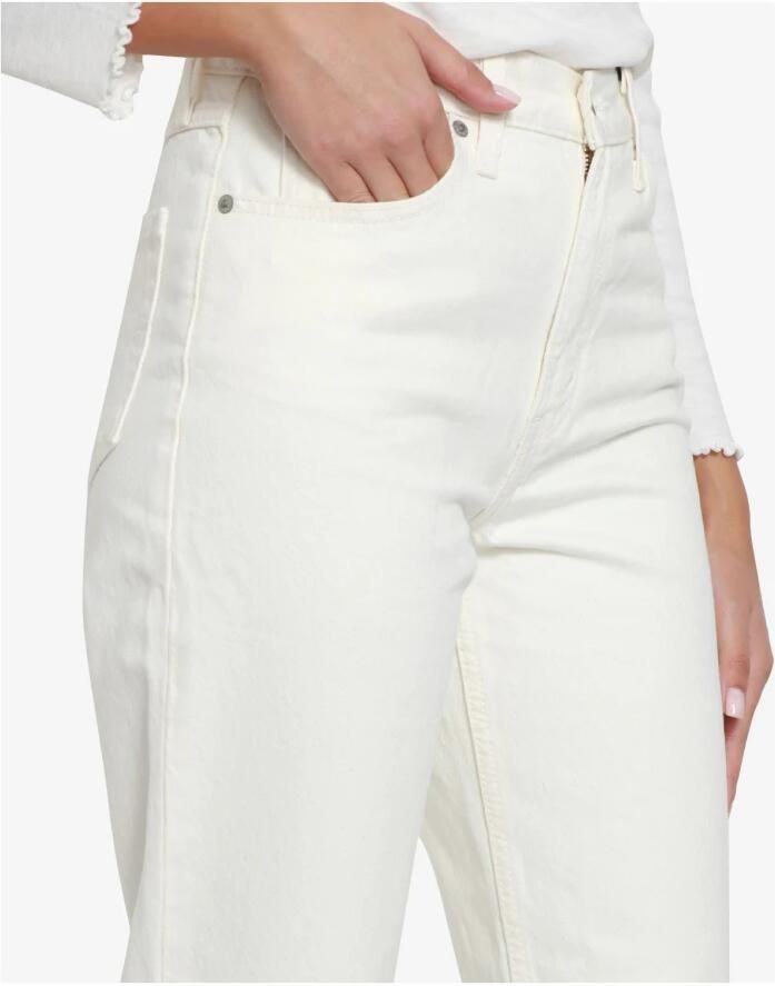 Levi's 80s Mom Denim Jeans White Dames