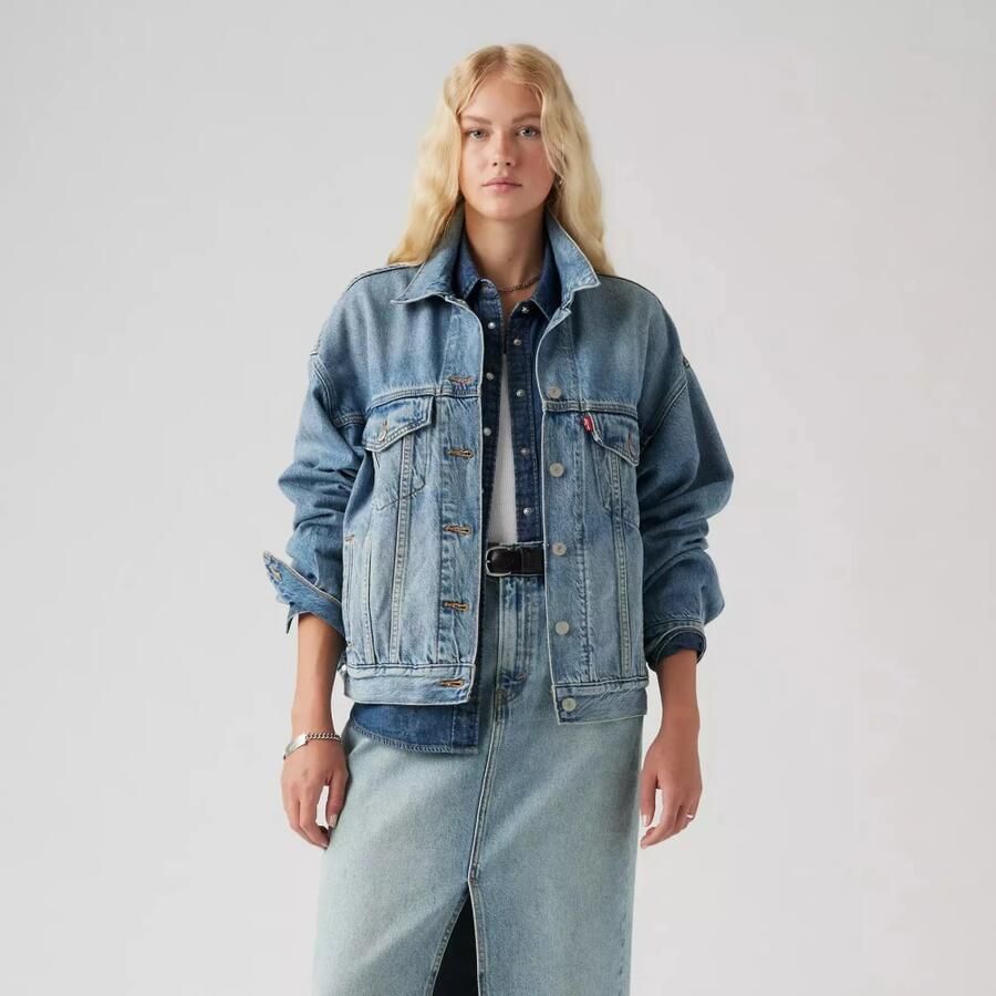 Levi's Jeansjack 90S TRUCKER met turn-down kraag - Foto 2