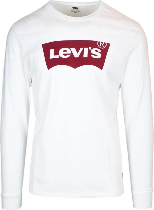 Levi's Bedrukt T-shirt met lange mouwen White Heren - Foto 3
