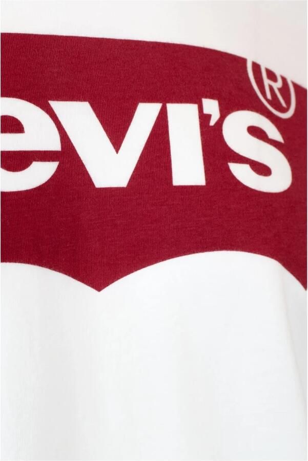 Levi's Bedrukt T-shirt met lange mouwen White Heren - Foto 4