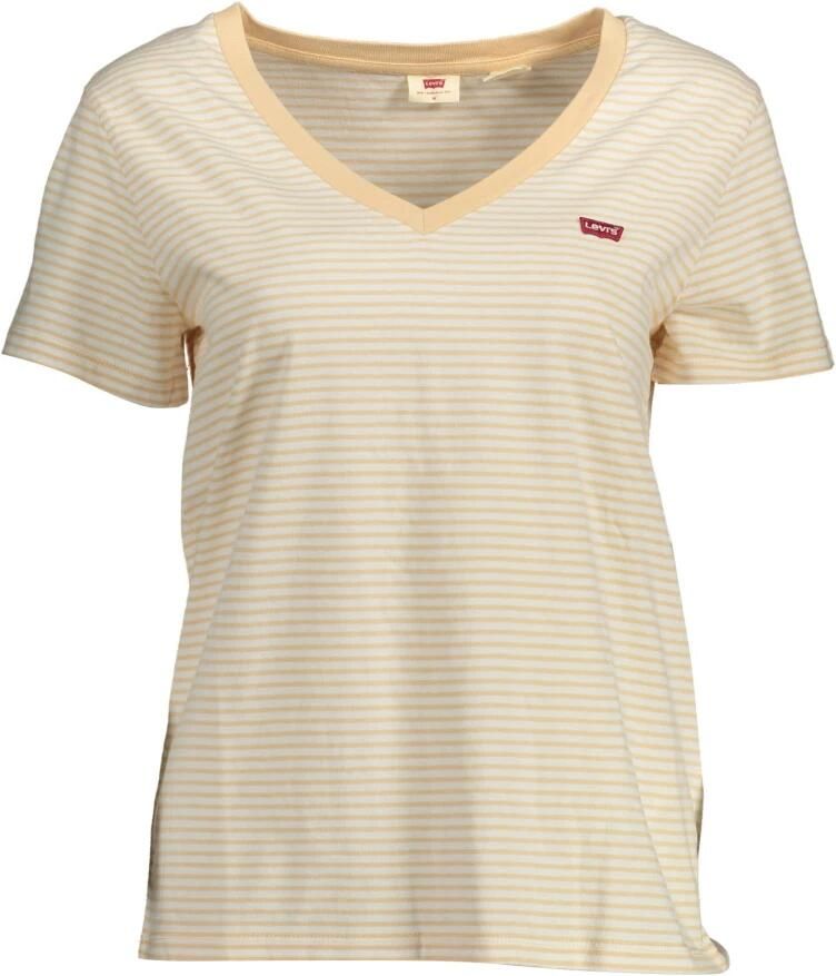 Levi's Beige T-shirt met korte mouwen voor vrouwen Beige Dames - Foto 2