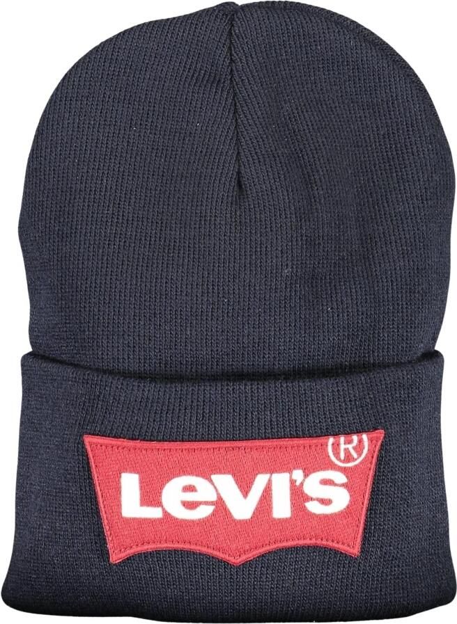 Levi's Beanie met labelapplicatie model 'OVERSIZED BATWIN'