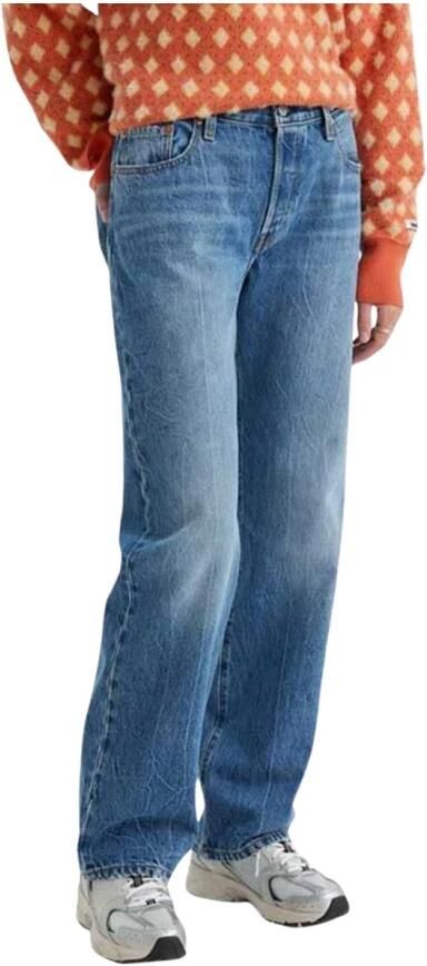 Levi's Blauwe Jeans met Versleten Effect Blue Dames - Foto 2