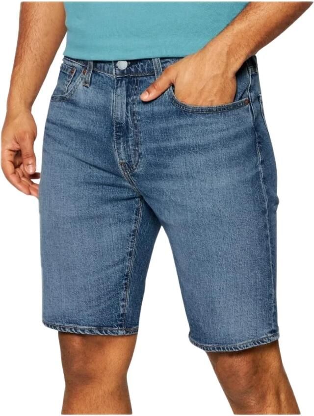 Levi's 405 Standard Short Punch Line Real Calli 39864-0053 Blauw Heren - Foto 4