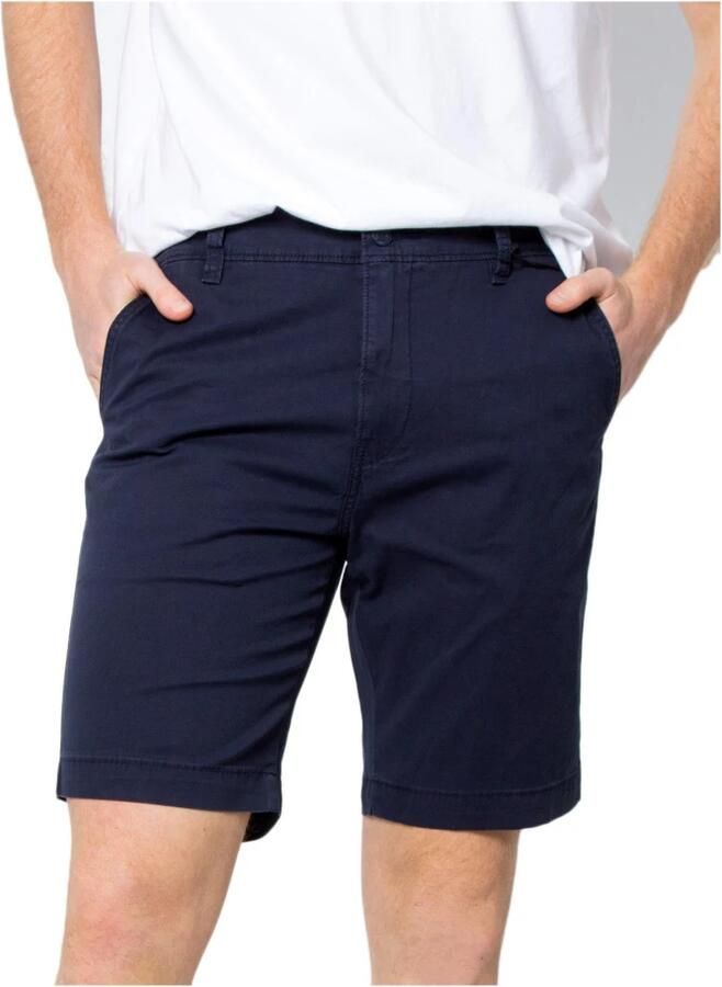 Levi's Blauwe Herenshorts met Rits- en Knoopsluiting Blauw Heren - Foto 3