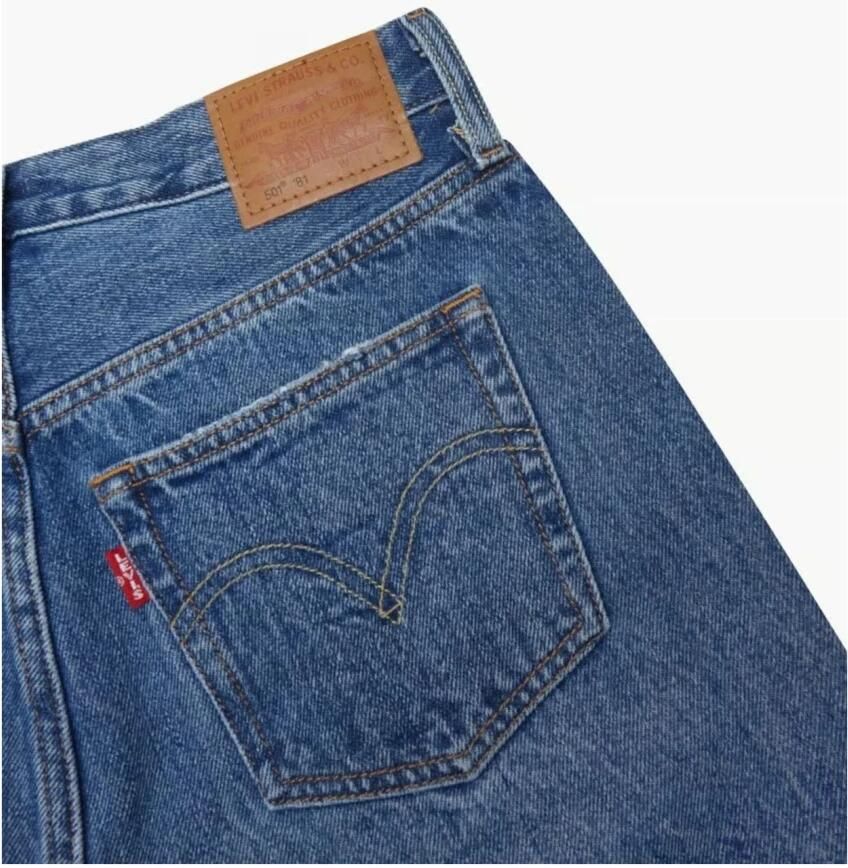 Levi's Blauwe Schoonheid Jeans voor Vrouwen Blue Dames