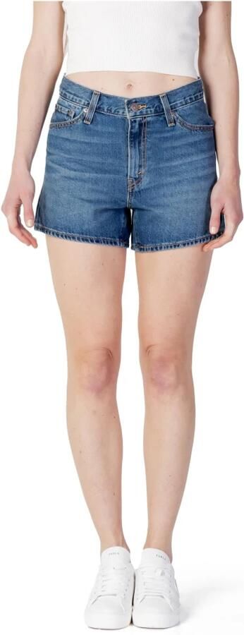 Levi's Vintage-geïnspireerde Denim Shorts Blue Dames - Foto 4